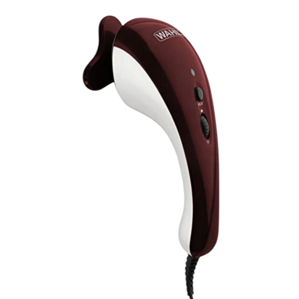 WAHL DELUXE HEATED MASSAGER WITH ATTACHMENTS AND CARRY BAG